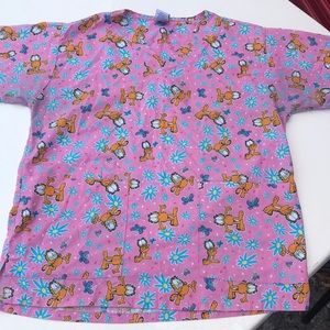 GARFIELD scrub top